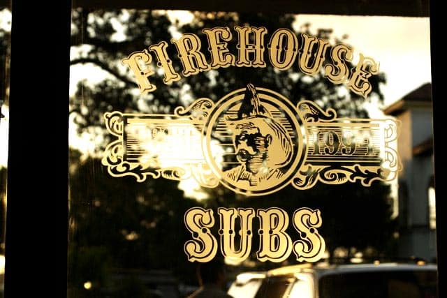 Firehouse Subs Die Cut Window Decal