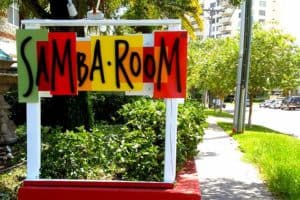Samba Room Custom Routed Sign